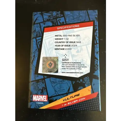 2024 Marvel Vulture 1oz Silver Coin (2)