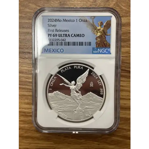 2024 - MO - NGC - PF69UC - 1 Onza Mexican Libertad