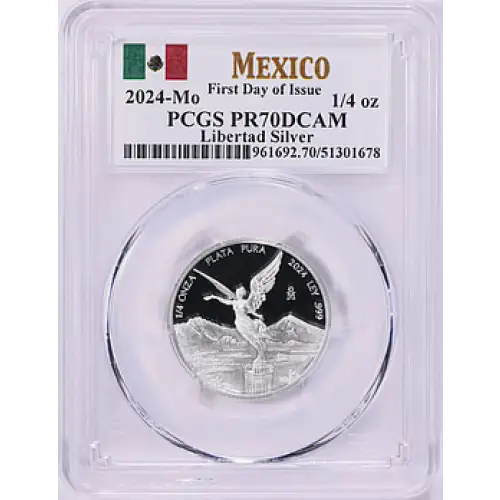 2024 - MO - PCGS - PR70DCAM - 1/4oz Silver