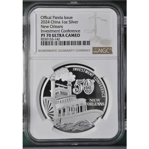 2024 New Orleans Investment Conference Offical Panda Issue ULTRA CAMEO (2)