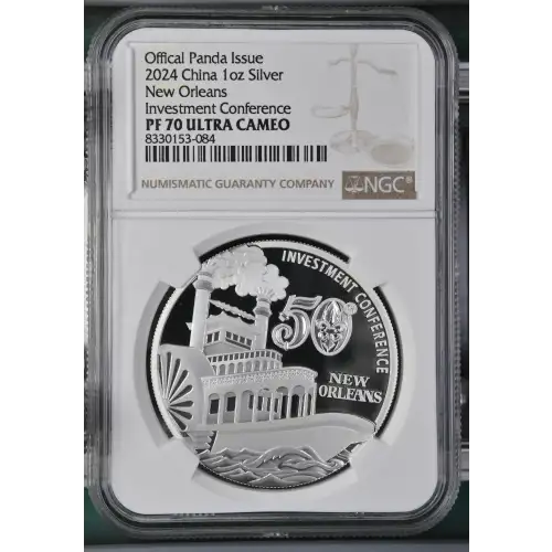 2024 New Orleans Investment Conference Offical Panda Issue ULTRA CAMEO (2)
