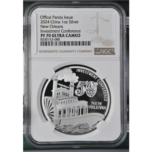 2024 New Orleans Investment Conference Offical Panda Issue ULTRA CAMEO (2)