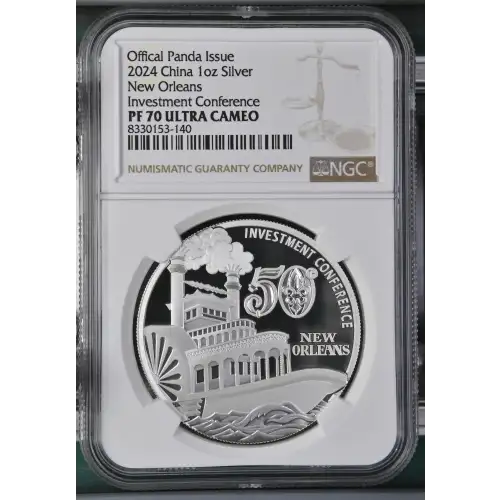 2024 New Orleans Investment Conference Offical Panda Issue ULTRA CAMEO (2)
