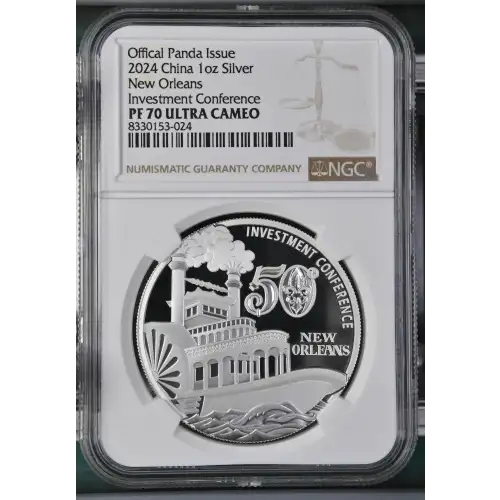 2024 New Orleans Investment Conference Offical Panda Issue ULTRA CAMEO (2)