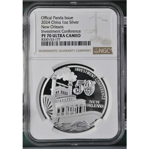 2024 New Orleans Investment Conference Offical Panda Issue ULTRA CAMEO (2)