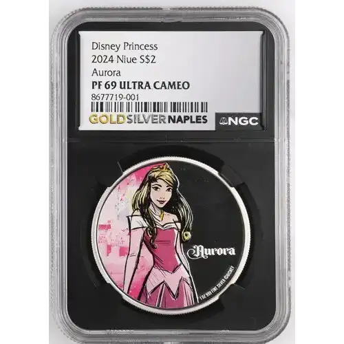 2024 Niue Aurora S$2 PF 69 ULTRA CAMEO