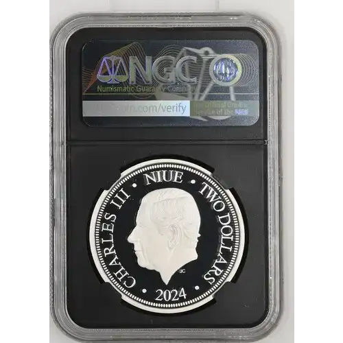 2024 Niue Aurora S$2 PF 70 ULTRA CAMEO
 (2)