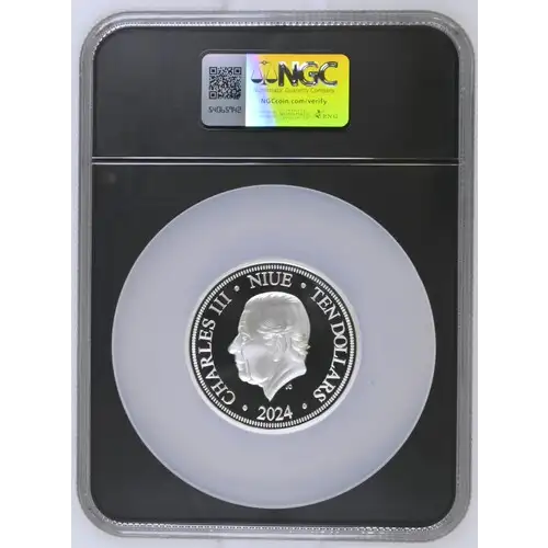 2024 Niue Iron Man Marvel:Classic Superheroe S$10 PF 70 ULTRA CAMEO
 (2)