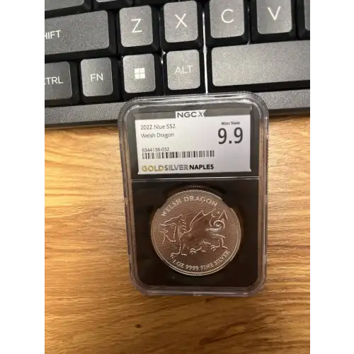 2024 Niue Welsh Dragon MS 9.9/69