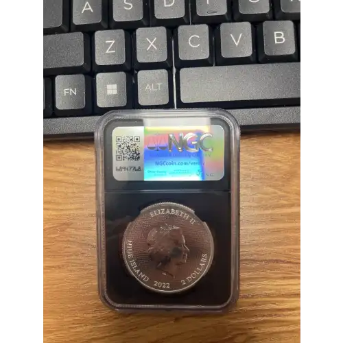 2024 Niue Welsh Dragon MS 9.9/69
 (2)