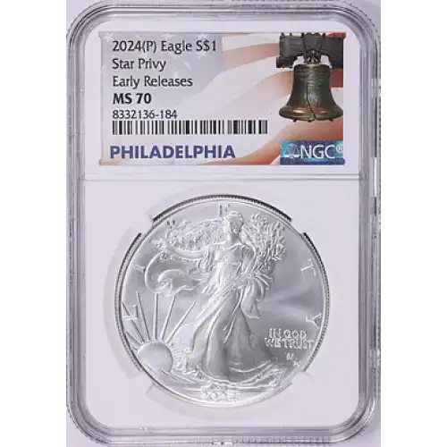 2024(P) Eagle Star Privy S$1 MS 70