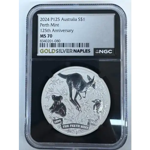 2024 P125 Australia S$1 BIG THREE Grade MS 70