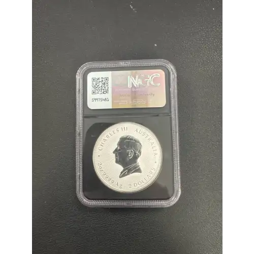 2024 P125 S$2 2OZ AUSTRALIA EMU MOTHER & BABIES MS70 NGC (2)