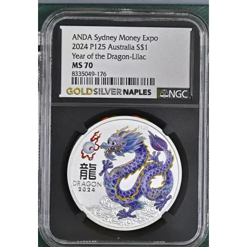 2024 P125 Year of the Dragon-Lilac ANDA Sydney Money Expo (2)