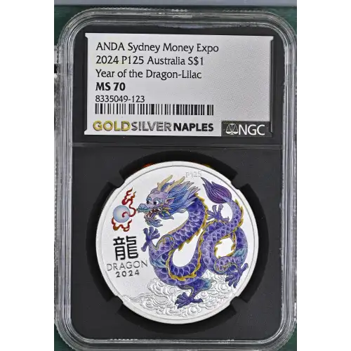 2024 P125 Year of the Dragon-Lilac ANDA Sydney Money Expo (2)