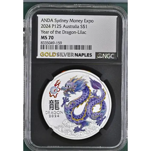 2024 P125 Year of the Dragon-Lilac ANDA Sydney Money Expo (2)