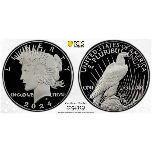 2024-S $1 Peace Dollar, DCAM