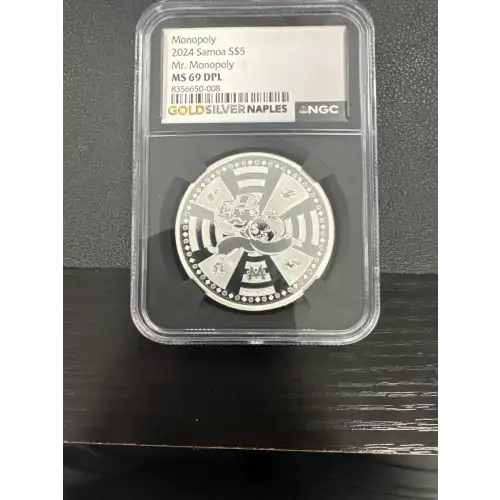 2024 S$5 SAMOA MR MONOPOLY MS69 DPL NGC