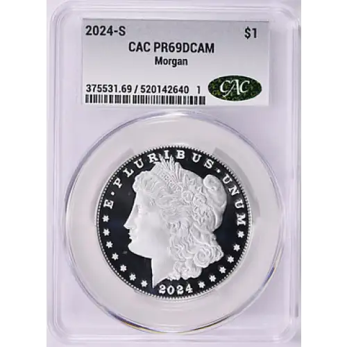 2024 S MORGAN PR69DCAM CAC
[B-8]