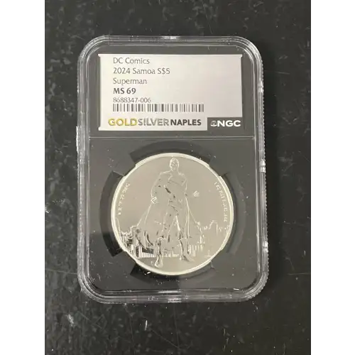 2024 - Samoa - NGC - MS69 - $5 Superman