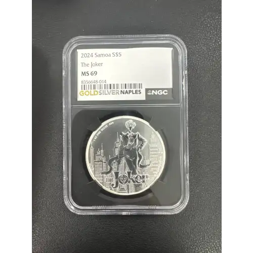 2024 SAMOA S$5 THE JOKER MS69