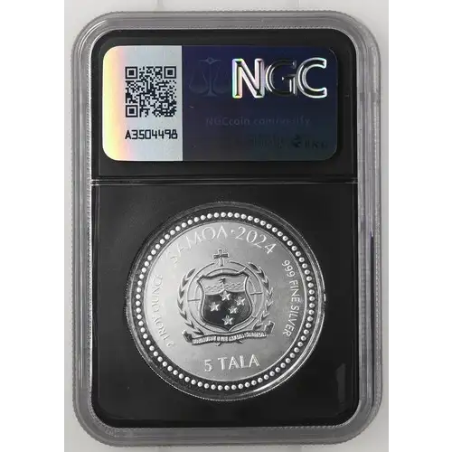 2024 Samoa S5T Year of the Dragon - NGC MS70  (2)