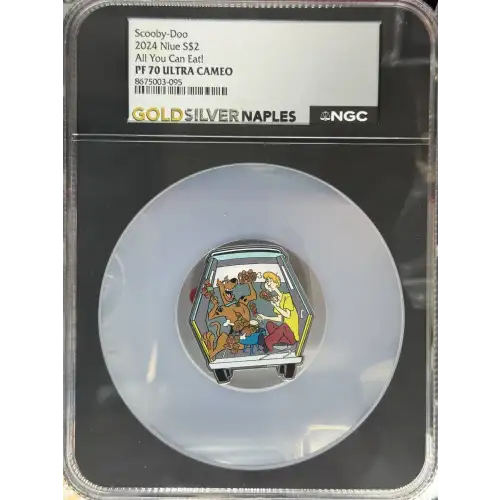 2024 Scooby-DOO All you can eat Niue $2 PF70UC NGC