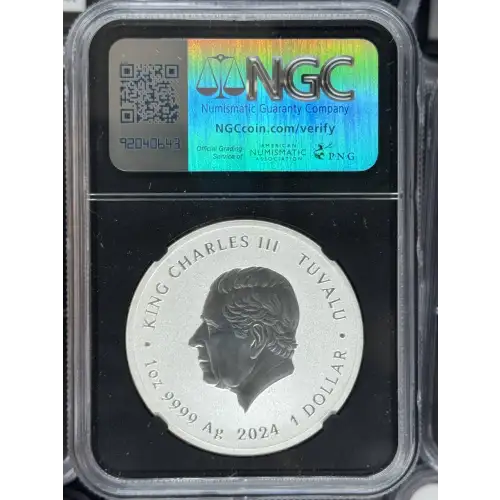 2024 Tuvalu Teenage Mutant Ninja Turtles MS 70  NGC