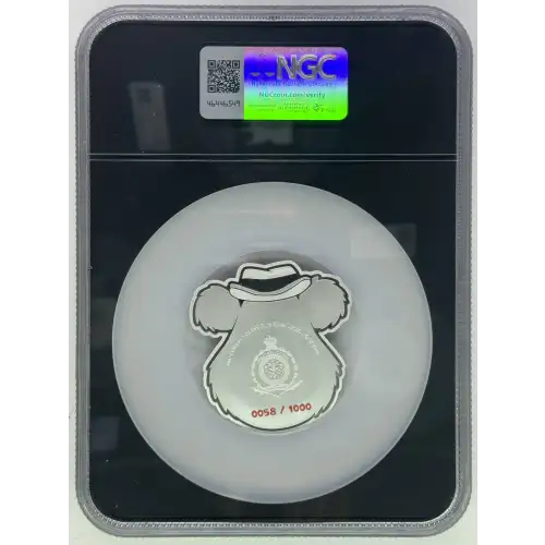2025 1 oz NIUE Disney Muppets Fozzie Bear PF70UC CSC2