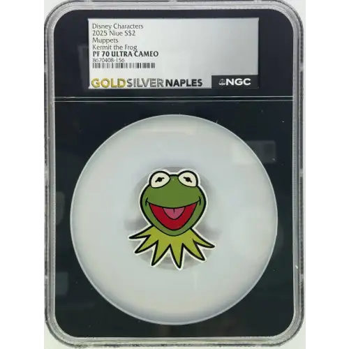 2025 1 oz NIUE Disney Muppets Kermit PF70UC CSC2 (2)
