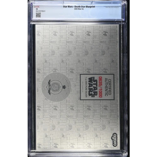 2025 1oz Niue $2 - Star Wars - Death Star Blueprint GM10 (S-22A) (2)