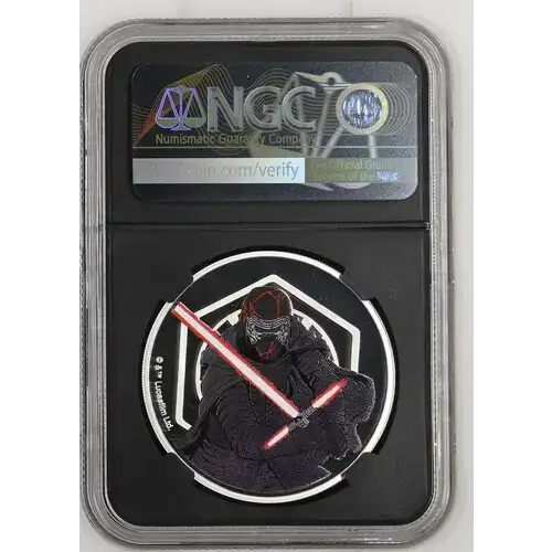 (2025) 1oz Niue Rey vs Kylo Ren Silver PF 70 ULTRA CAMEO (2)