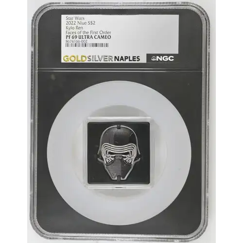 (2025) 1oz Niue Rey vs Kylo Ren Silver PF 70 ULTRA CAMEO [DUPLICATE for #561419]