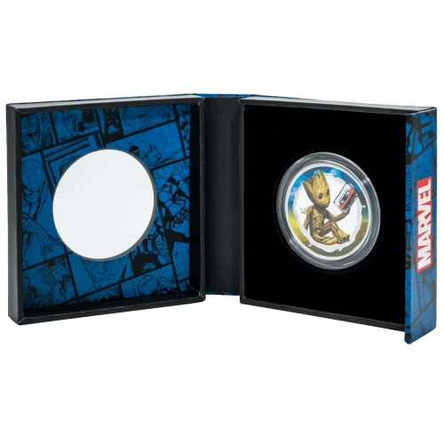 2025 1oz Niue Silver Coin - Marvel: Groot (S-23A) (3)