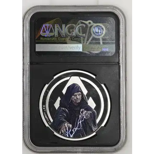 (2025) 1oz Niue Yoda vs Emperor Palpatine Silver PF 70 ULTRA CAMEO
 (2)