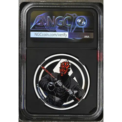 (2025) 1oz Qui-Gon Jinn vs Darth Maul Medal ULTRA CAMEO (3)