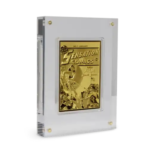 2025 Agoro DC Comics Sensation Comics #1 Wonder-Woman 5oz Silver Collectible Coin (2)
