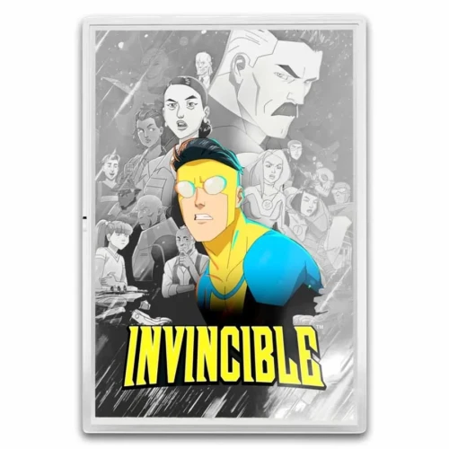 2025 Invincible - Season One Poster - Agoro S$2 1oz Silver Foil (S-22A) (2)