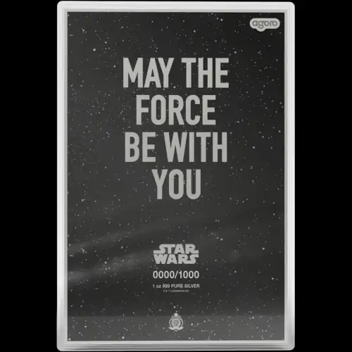 2025 Star War Original Trilogy - Special Edition Poster - The Empire Strikes Back 1 oz Silver Collectible Foil  (2)