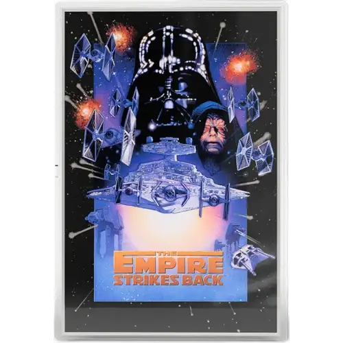 2025 Star War Original Trilogy - Special Edition Poster - The Empire Strikes Back 1 oz Silver Collectible Foil  (3)