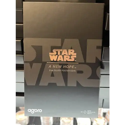 2025 Star wars A New Hope 3oz Silver Poster Coin