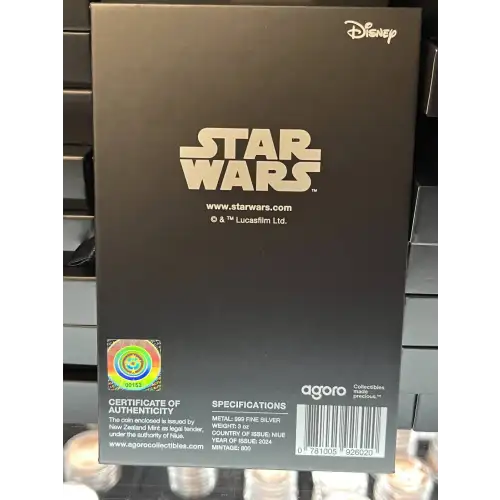 2025 Star wars A New Hope 3oz Silver Poster Coin  (3)