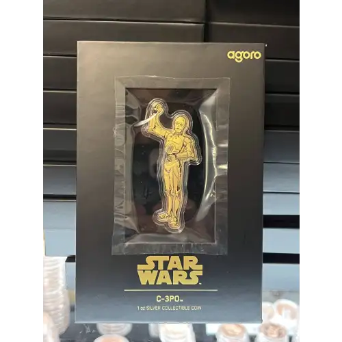 2025 Star Wars C-3PO 1 oz Silver Collectible Coin