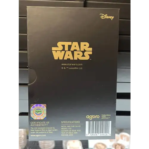 2025 Star Wars C-3PO 1 oz Silver Collectible Coin  (3)