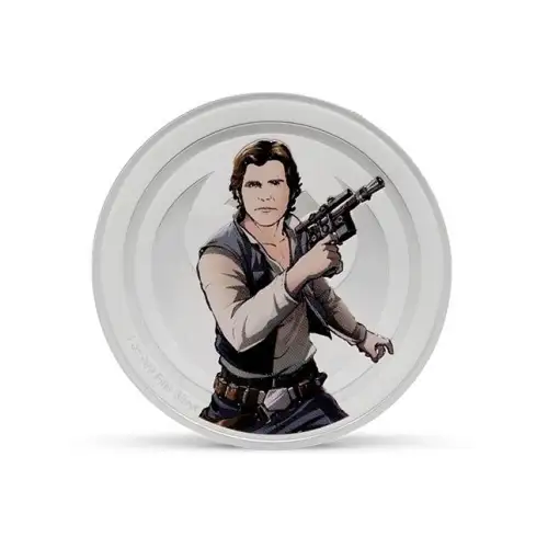 2025 Star Wars Han Solo vs Boba Fett™ - 1 oz Silver Medallion