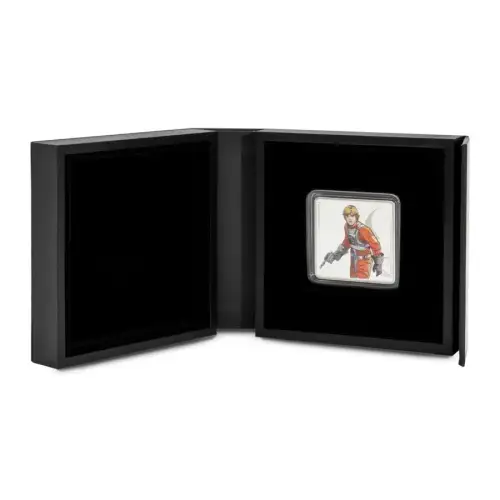 2025 Star Wars Luke Skywalker and R2-D2™ - 1 oz Silver Medallion  (2)