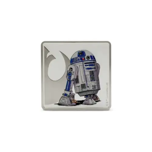 2025 Star Wars Luke Skywalker and R2-D2™ - 1 oz Silver Medallion  (3)