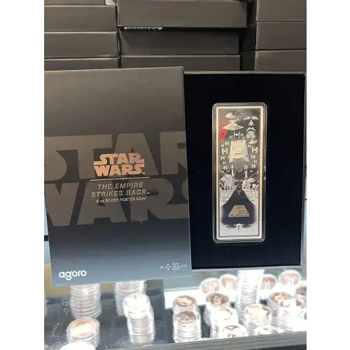 2025 Star wars The Empire Strikes Back 3ox Silver Poster Coin (3)