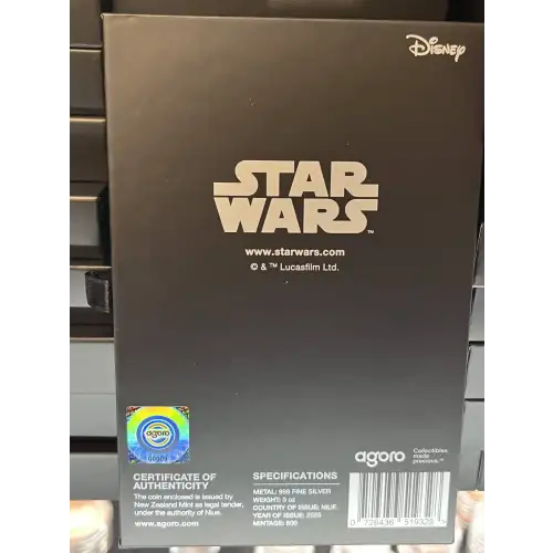 2025 Star wars The Force Awakens 3oz Silver Poster Coin