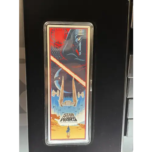 2025 Star wars The Force Awakens 3oz Silver Poster Coin  (4)